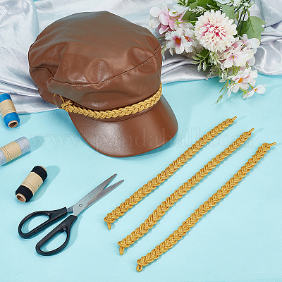 Полиэстеровая лента для шляпы DIY-WH0723-027A-1