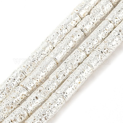 Гальванические нити из синтетических немагнитных гематитовых бусин G-U003-17D-1