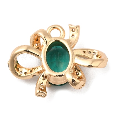 Стеклянные подвески со стразами KK-Q777-09LG-1