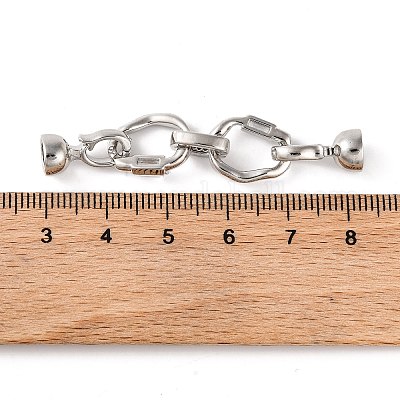 Латунь раз по сравнению с застежками KK-U016-14P-1