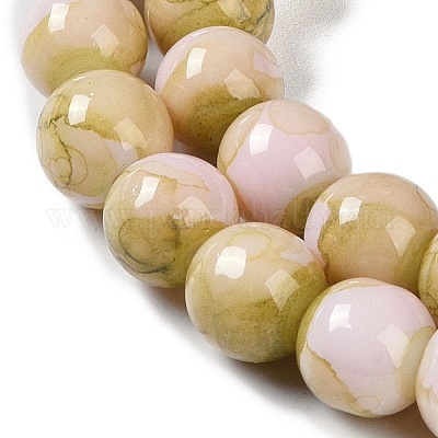 Краска для выпечки стеклянные бусины GLAA-H031-01A-06-1