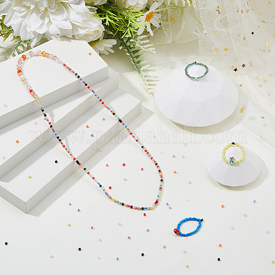 100 г 20 вида цилиндрических бусин SEED-DC0001-12-1