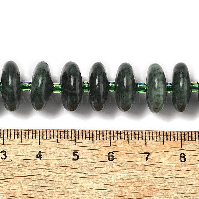 Природные SERAPHINITE нитей бисера G-A262-B02-01-1