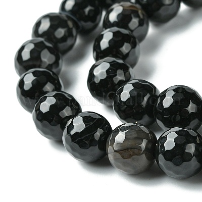 Естественно агат круглых бусин прядь G-L084-12mm-28-1