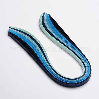 6 цвета рюш бумаги полоски&nbsp;DIY-J001-10mm-A05-1