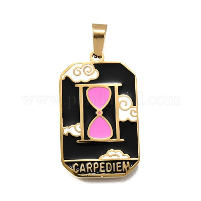 Эмалевые подвески из нержавеющей стали 304 таро STAS-M119-09U-G-1