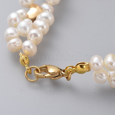 Вышитый бисером браслеты BJEW-JB04749-03-1