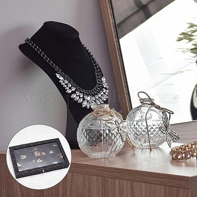 28 коробка-органайзер из искусственной кожи с сетчатым принтом MRMJ-WH0077-086-1