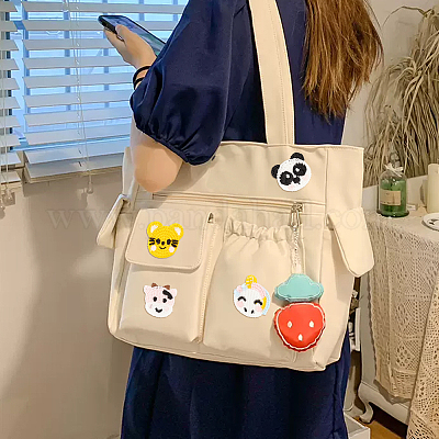 36шт 12 стиля животных полиэстер вязаные аппликации DIY-FG0004-03-1