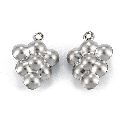 Не тускнеющие подвески из хирургической нержавеющей стали 316 STAS-C026-06P-1