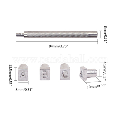 Набор инструментов для штамповки букв a ~ z и номер 0~9 TOOL-PH0016-85-1