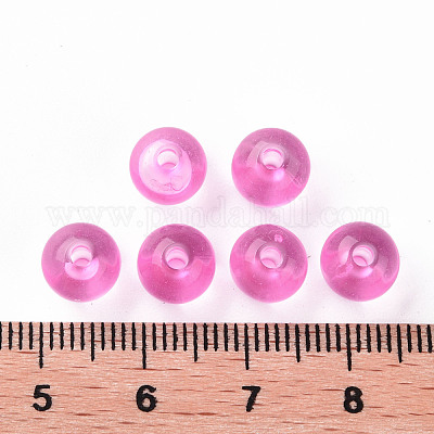 Прозрачные акриловые бусины&nbsp;MACR-S370-A8mm-708-1