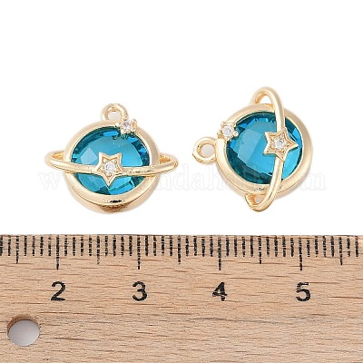 Позолоченные латунные подвески KK-L218-001G-02-1