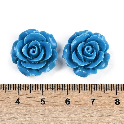 Резные бусины из синтетического коралла&nbsp;CORA-M001-04H-1