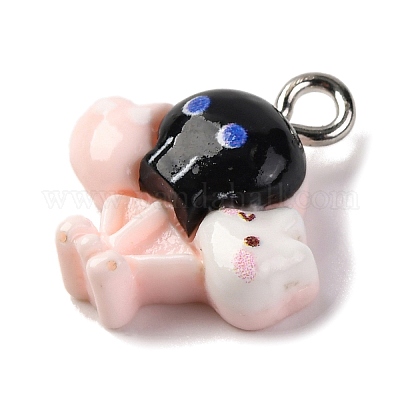 Подвески из непрозрачной смолы на тему хэллоуина RESI-D075-02C-1