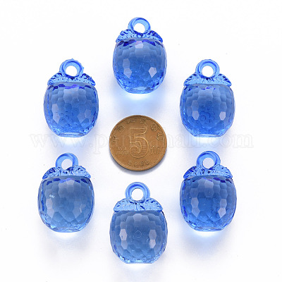 Осенняя тема прозрачные акриловые подвески TACR-T024-04B-940-1