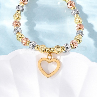 Браслеты из латуни BJEW-C090-02G-A-1