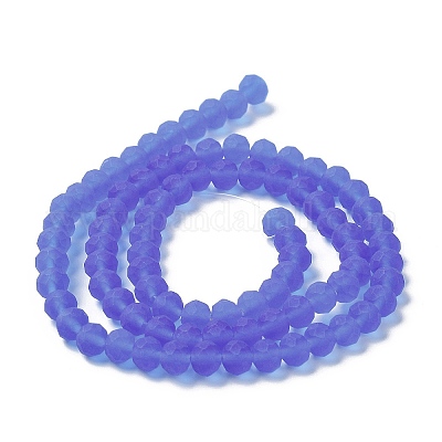 Прозрачные стеклянные бусины X-EGLA-A034-T10mm-MD31-1