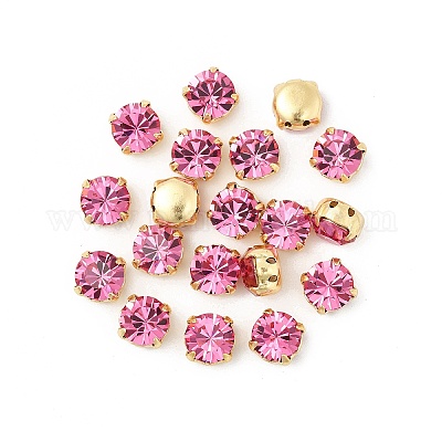 Preciosa® maxima crystal в пришивной чашке X-PRC-SS34-70010-G-1