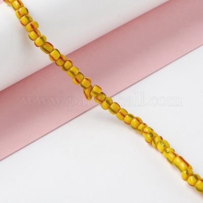 Бусы лэмпворк ручной работы BLOW-K001-01B-09-1