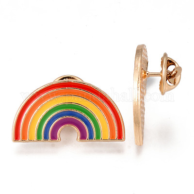 Сплавные эмалевые броши JEWB-N006-050-NR-1