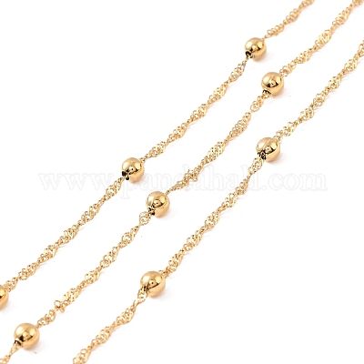 Ионное покрытие (ip) 304 нержавеющая сталь спутниковые цепи CHS-P015-01G-1