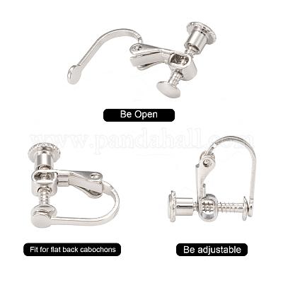 Латунный винт для фиксации на серьгах KK-L164-02P-1