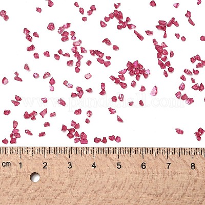 Прозрачная гальваническая поделка из измельченного стекла GLAA-F123-12-1