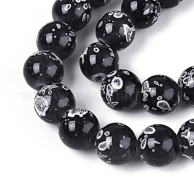 Выпечка краска бисер пряди DGLA-N015-10mm-10-1