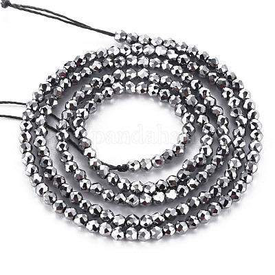 Гальванические стеклянные бусины&nbsp;EGLA-S174-23D-06-1