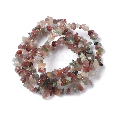 Натуральный агат чип бусины пряди G-G905-04-1