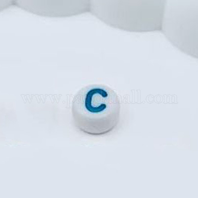 Непрозрачные акриловые бусины&nbsp;OACR-H034-47B-1