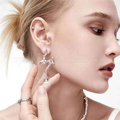 Набор для самостоятельного изготовления украшений на тему йоги STAS-UN0047-51-1