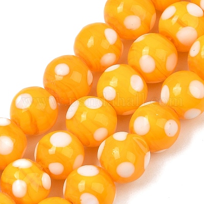 Бусины лэмпворк  LAMP-D002-10mm-01I-1