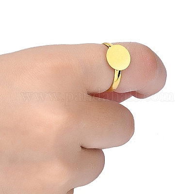 Латунная фурнитура для кольца EC022-G-1