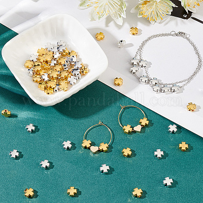 120шт бусины из сплава 2 цветов FIND-PH0018-44-1