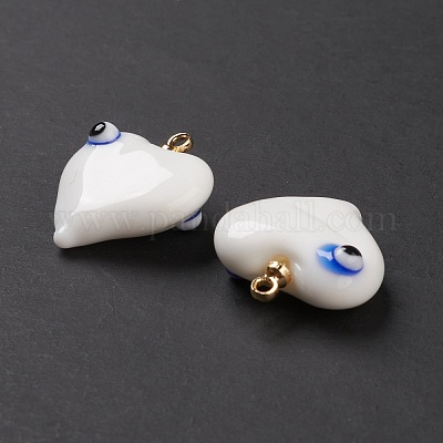 Ручной зла подвески бусины глаз LAMP-M015-03E-1