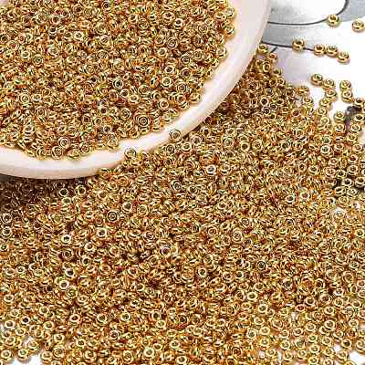 Полукруглые бусины toho 8/0&nbsp;SEED-DR08-PF557-1