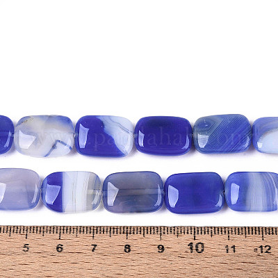 Природный агат бисер нитей G-N356-03A-07-1