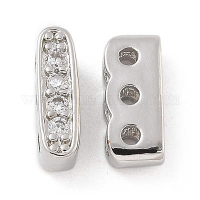 Реечное покрытие латунь микро паве кубический цирконий многожильные звенья KK-A234-001P-1