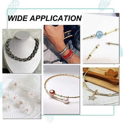 100 шт. трубчатые бусины из нержавеющей стали 304 STAS-UN0060-12-1