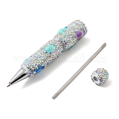 Железная ручка из бисера AJEW-B108-08D-09-1