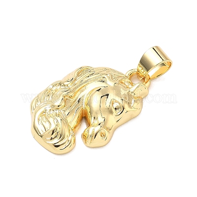 Латунные подвески&nbsp;KK-H539-19H-G-1