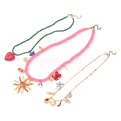 Подвеска в форме ракушки NJEW-F357-03KCG-1