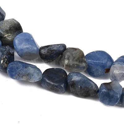 Натуральный кианитовые бисер пряди G-Q060-E17-1