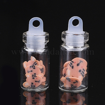 Украшения для ногтей котенок из полимерной глины ручной работы MRMJ-S046-001F-1