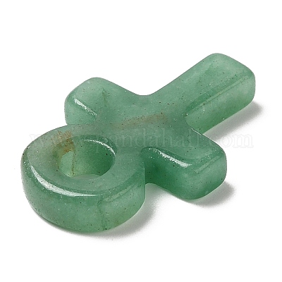 Естественный зеленый авантюрин подвески G-R492-03F-1