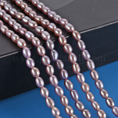 Нити из натурального культивированного пресноводного жемчуга PEAR-N012-02D-1