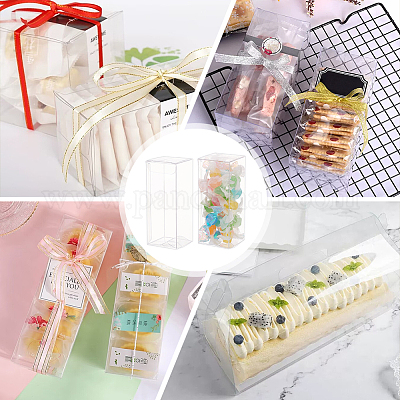 Прямоугольная прозрачная пластиковая коробка из пвх подарочная упаковка CON-BC0007-11A-1