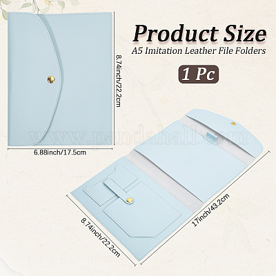 Обложка для блокнота из искусственной кожи AJEW-WH20064-71A-1